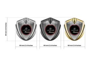 Lexus Badge Self Adhesive Pro Style Alloy Finish
